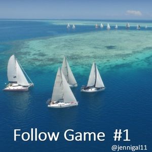 Follow & Gain Followers! Follow Game! 😄☀️🏝🐠🌊